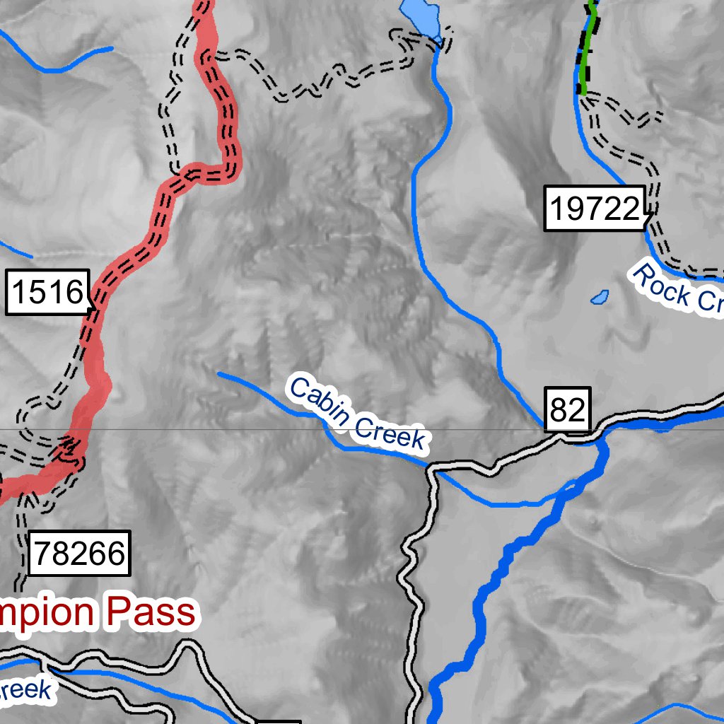 Butte CDT Thunderbolt Mtn to Konda Ranch (Map 1 of 4) by MontanaGPS ...