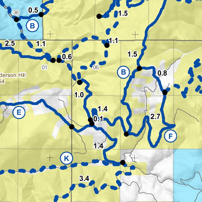 MontanaGPS Garnet Range Snowmobile Map digital map