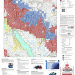 MontanaGPS Helena Snowmobile Map - East digital map