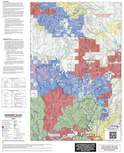 MontanaGPS Helena Snowmobile Map - West digital map