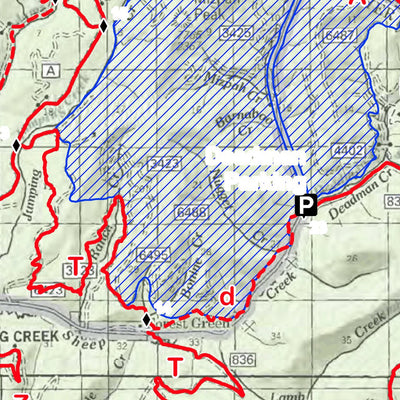 MontanaGPS Kings Hill Snowmobile Map digital map