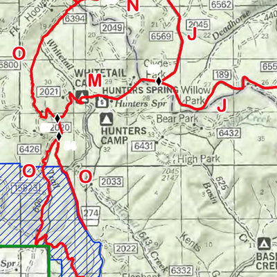 MontanaGPS Kings Hill Snowmobile Map digital map