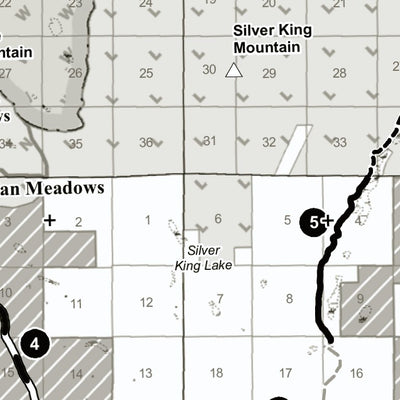 MontanaGPS Lincoln Snowmobile Map North Half digital map