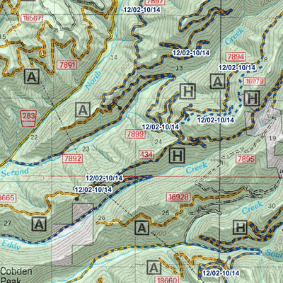 MontanaGPS Lolo National Forest South (2 of 3) digital map