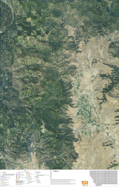 MontanaGPS MT Aerial View C3 digital map