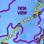 MontanaGPS Rendezvous Ski Trails digital map