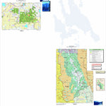 MontanaGPS Swan Lake Ranger District Snowmobile Map South Half & Island Unit digital map