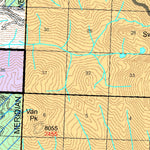 MontanaGPS Swan Lake Ranger District Snowmobile Map South Half & Island Unit digital map