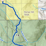 MontanaGPS Virginia City Snowmobile Map 2024 digital map