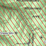 MontanaGPS West Yellowstone Snowmobile Map (North Half) digital map