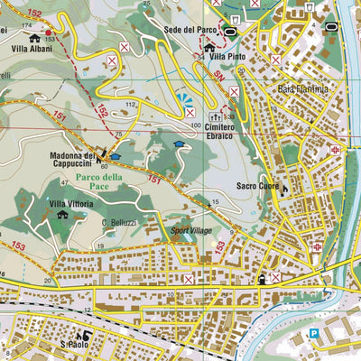 Monti editore 28 - Parco Naturale del Monte San Bartolo digital map