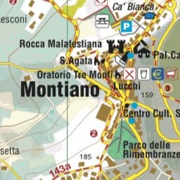 Monti editore Comune di Montiano digital map
