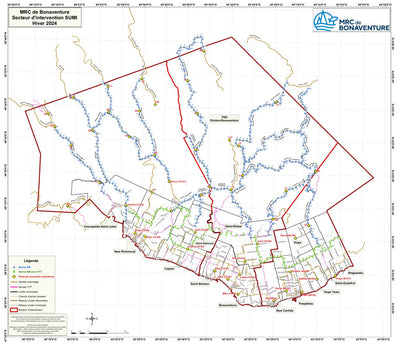 MRC Bonaventure MRC050 Carte SUMI 2024 digital map