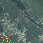 MRC des Laurentides Sentier Intercentre Matawinie digital map