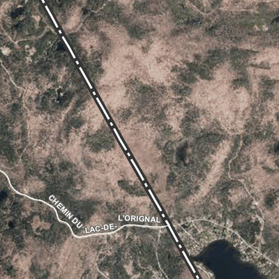 MRC des Laurentides Sentier Intercentre MRCL digital map
