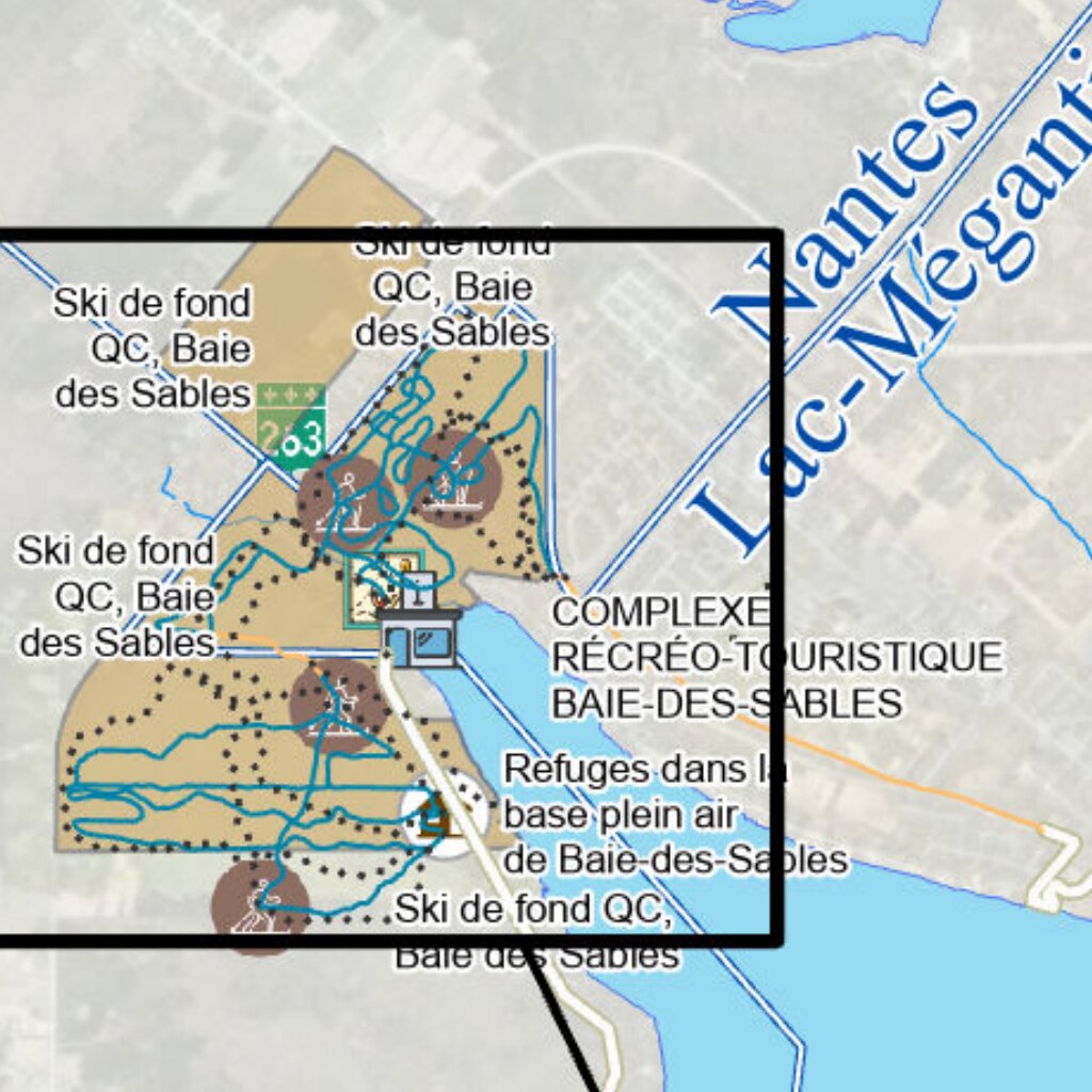 SUMI Secteur 3 Granit Non-Motorise Map by MRC du Granit | Avenza Maps