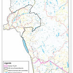 MRC Jacques-Cartier MRC de La Jacques-Cartier carte du TNO Lac croche digital map