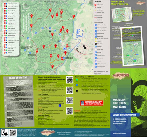 Muddy Trails LBM - Overview Map and general information digital map