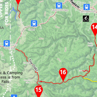 Muddy Trails LBM - Overview Map and general information digital map