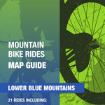 Muddy Trails Muddy Trails - Lower Blue Mountains - Mountain Bike Rides Map Guide bundle