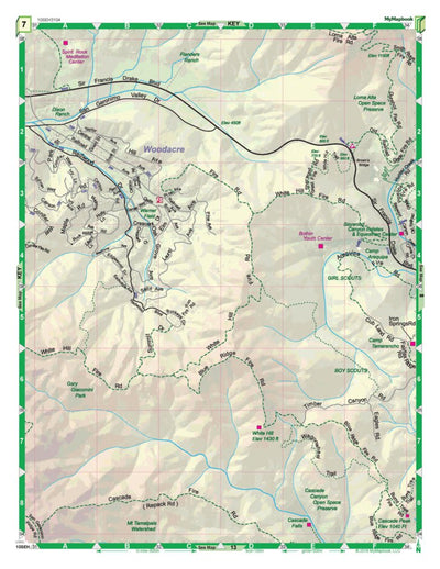 MyMapbook, LLC Marin Community Map Book, 543. Page 7 digital map
