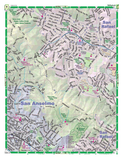 MyMapbook, LLC Marin Community Map Book, 545. Page 9 digital map