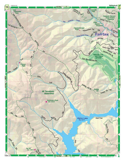 MyMapbook, LLC Marin Community Map Book, 583. Page 13 digital map