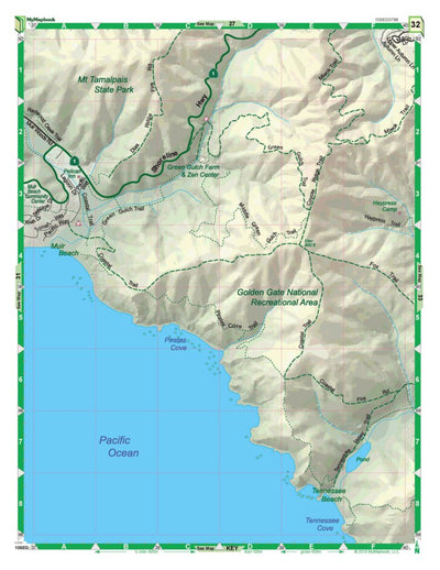 MyMapbook, LLC Marin Community Map Book, 705. Page 32 digital map