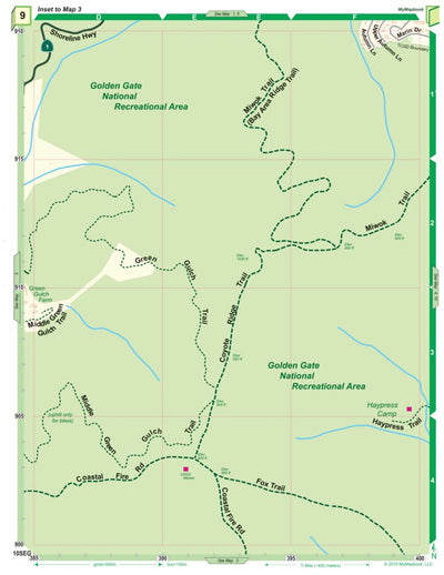MyMapbook, LLC Tamalpais Valley Community Map Book, 9 digital map