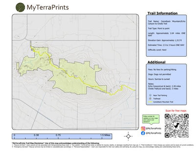Camelback Mountain- MyTerraPrints Preview 1