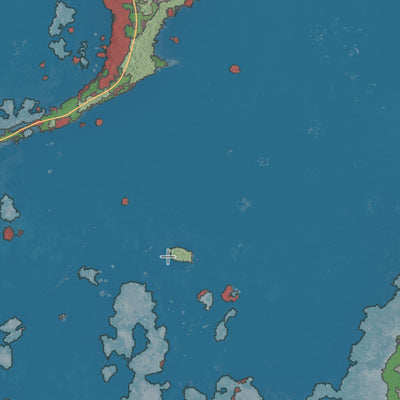 NanoTrack Maps Bool and Hacks Lagoons, South Australia - Landform Types digital map