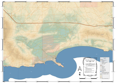 NanoTrack Maps Fowlers Bay - Topographic digital map