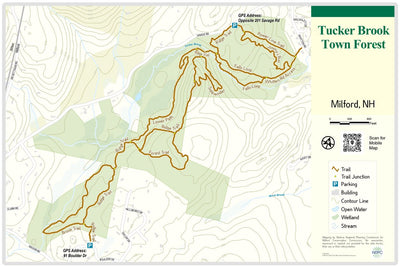 Milford, NH - Tucker Brook Town Forest Preview 1