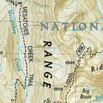 National Geographic 1003 PCT Washington South (map 06) digital map