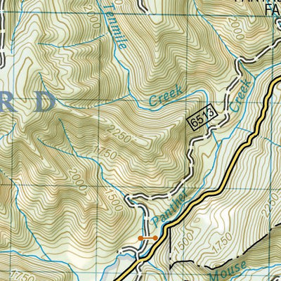 National Geographic 1003 PCT Washington South (map 15) digital map