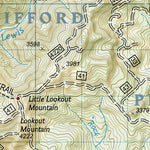 National Geographic 1003 PCT Washington South (map 16) digital map