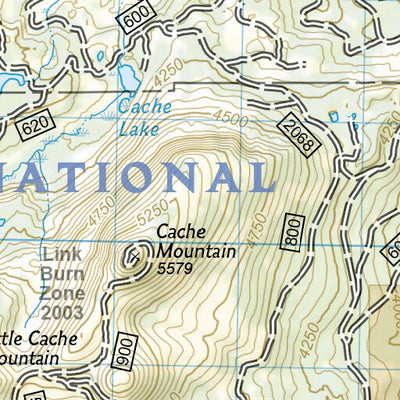National Geographic 1004 PCT Oregon North (map 11) digital map