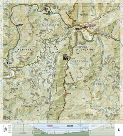 National Geographic 1006 PCT Klamath (map 06) digital map