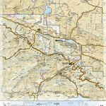 National Geographic 1010 PCT Scodie, Piute, and Tehachapi Mtns (map 12) digital map