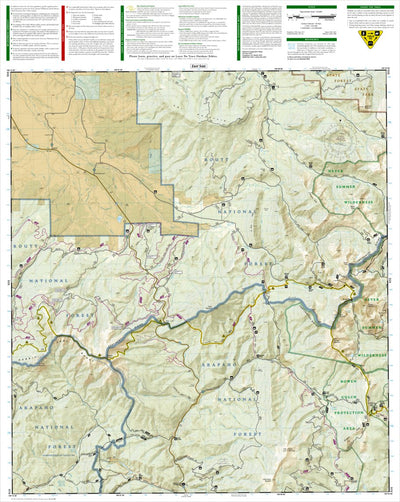 National Geographic 115 Rand, Stillwater Pass (east side) digital map