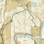 National Geographic 120 State Bridge, Burns (west side) digital map