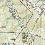 National Geographic 1202 Colorado Trail North (map 10) digital map
