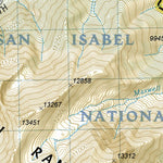 National Geographic 1203 Colorado Trail Collegiate Loop (map 03) digital map