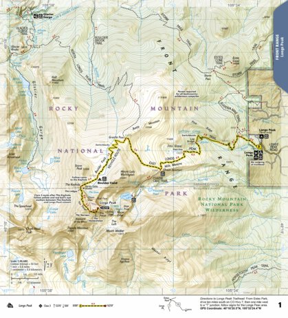 1302 Colorado 14ers North (map 01) Preview 1