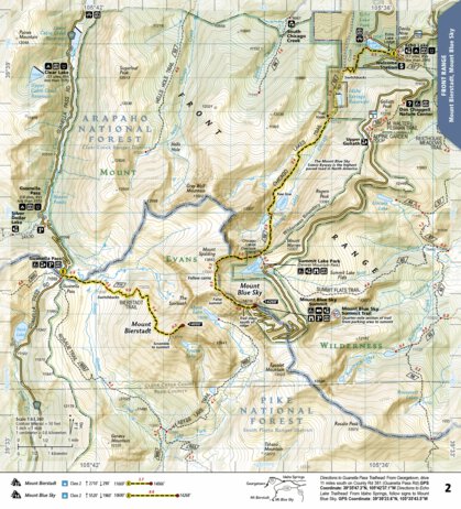 1302 Colorado 14ers North (map 02) Preview 1