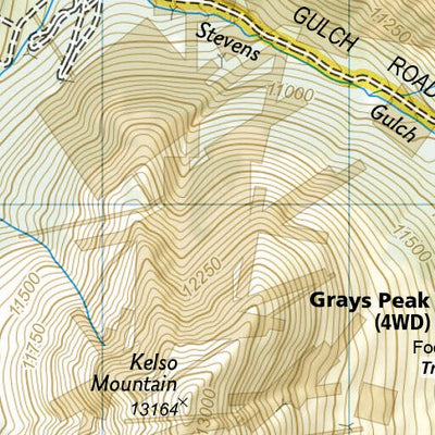 1302 Colorado 14ers North (map 03) Preview 3