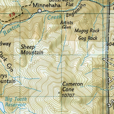 1302 Colorado 14ers North (map 04) Preview 3
