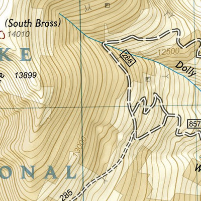 1302 Colorado 14ers North (map 06) Preview 2