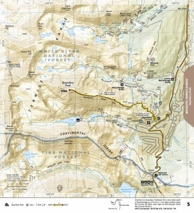 1302 Colorado 14ers North (map 07) Preview 1