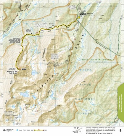 1302 Colorado 14ers North (map 08) Preview 1